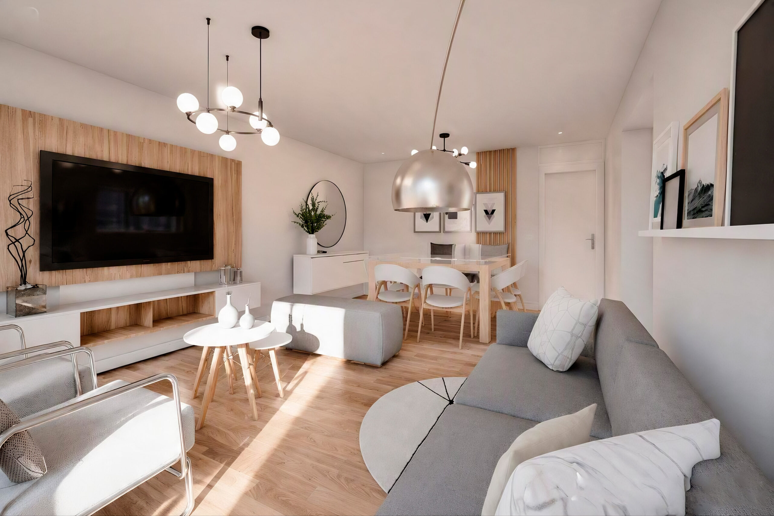 D&C arq - Residencial departamento (remodelación, mobiliario y deco)